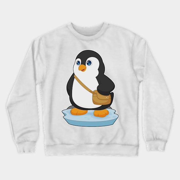 Penguin Shoulder bag Crewneck Sweatshirt by Markus Schnabel